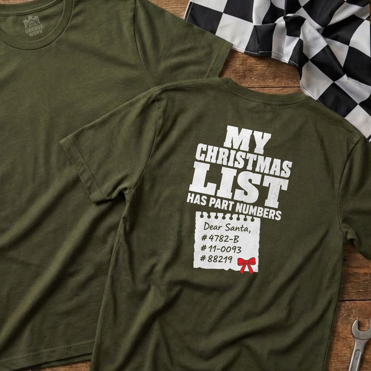 Military Green | Full Back