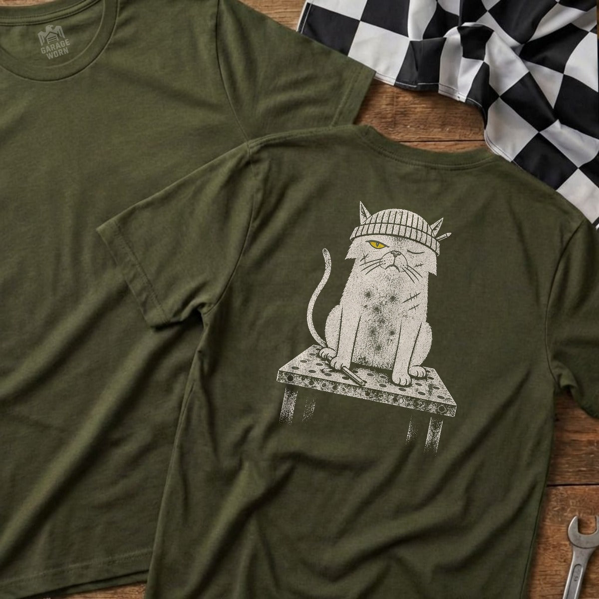Military Green | Full Back