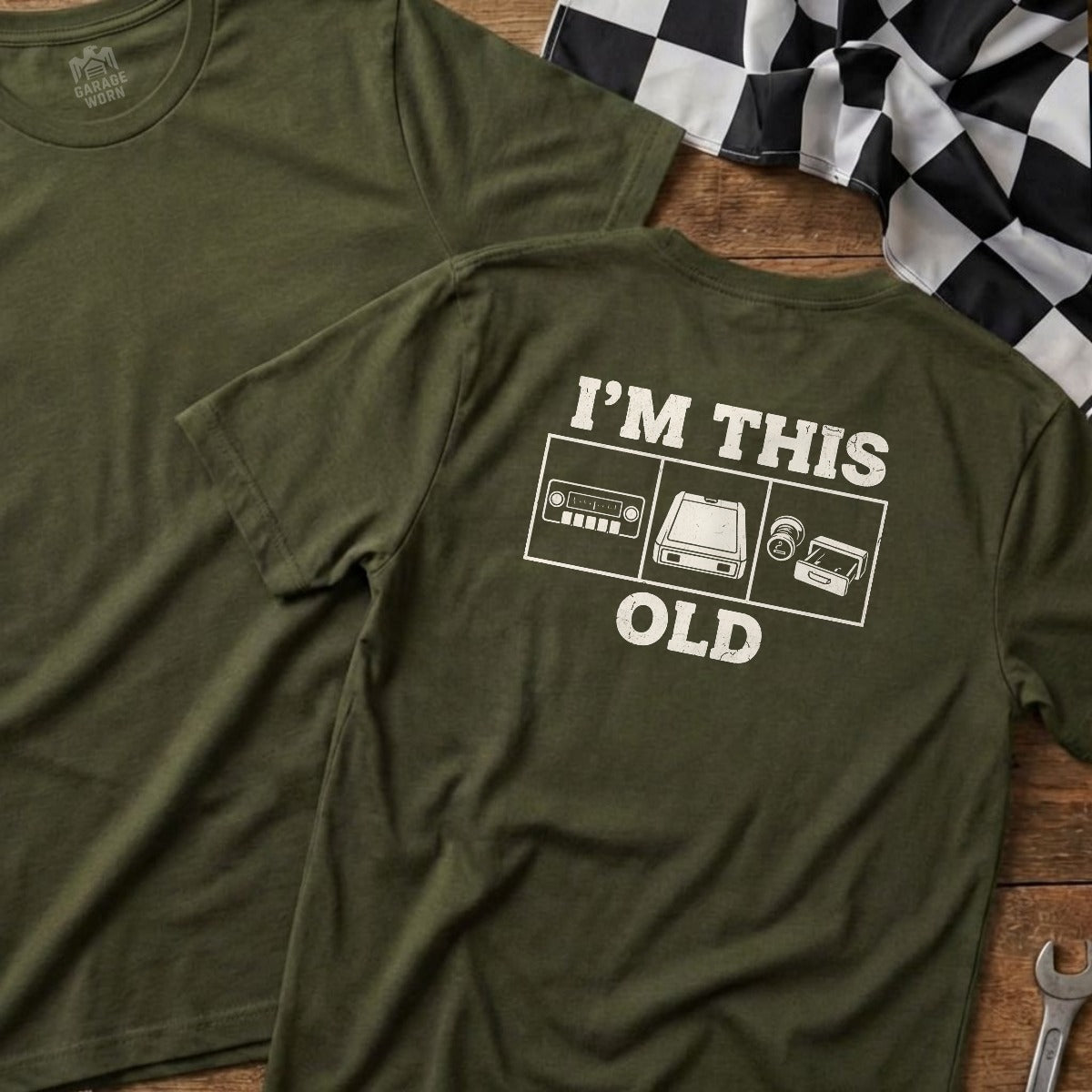 Military Green | Full Back