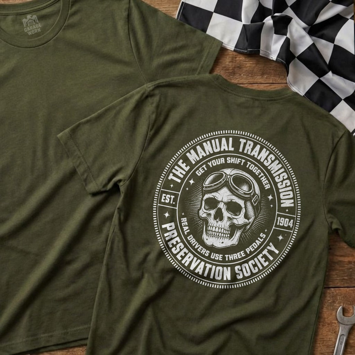 Military Green | Full Back