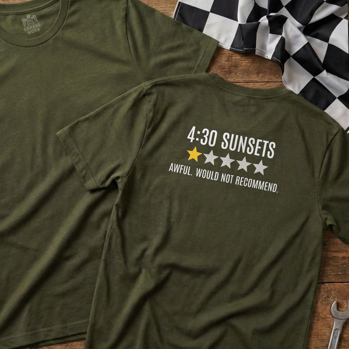 Military Green | Full Back