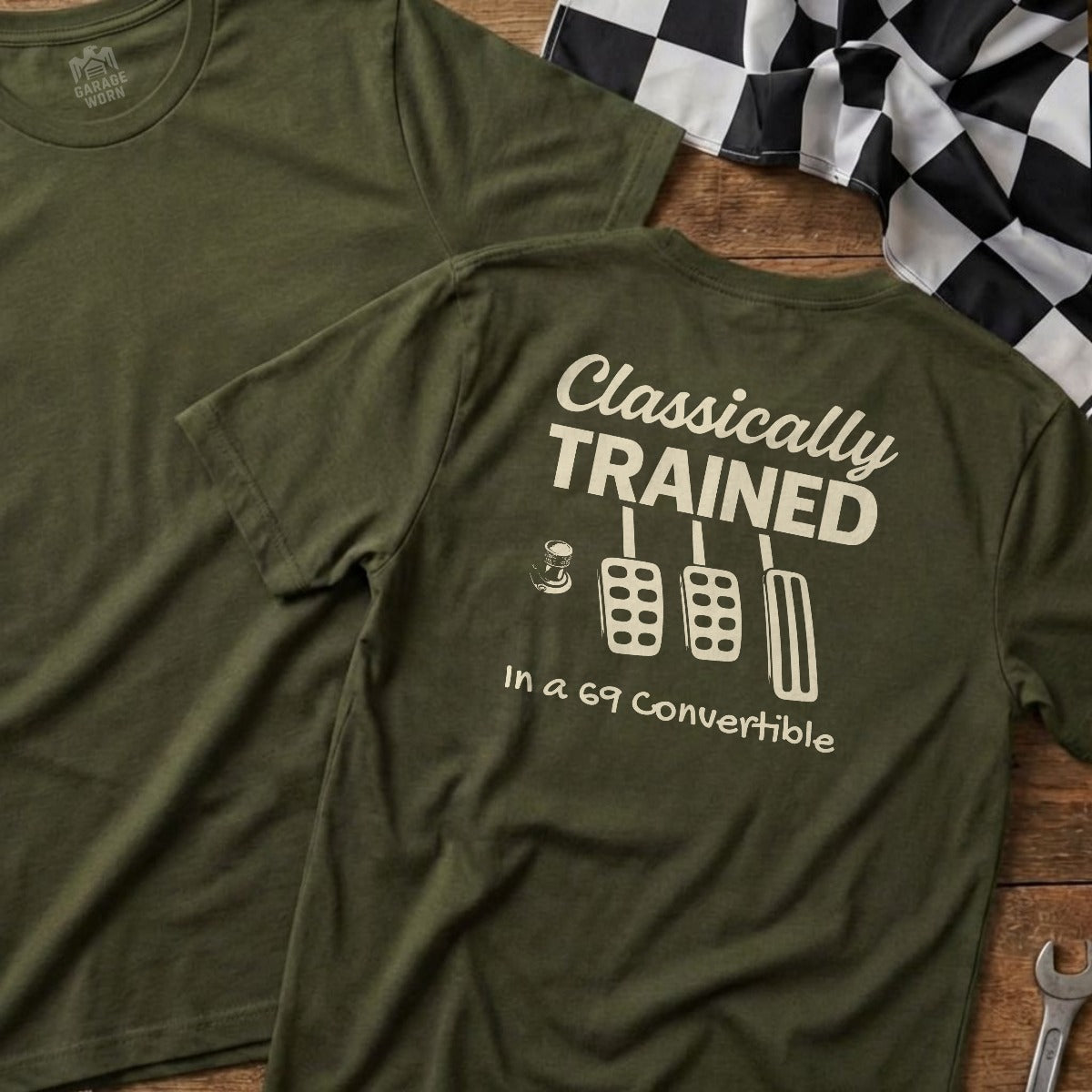 Military Green | Full Back
