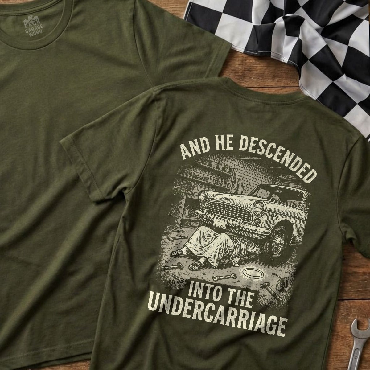 Military Green | Full Back