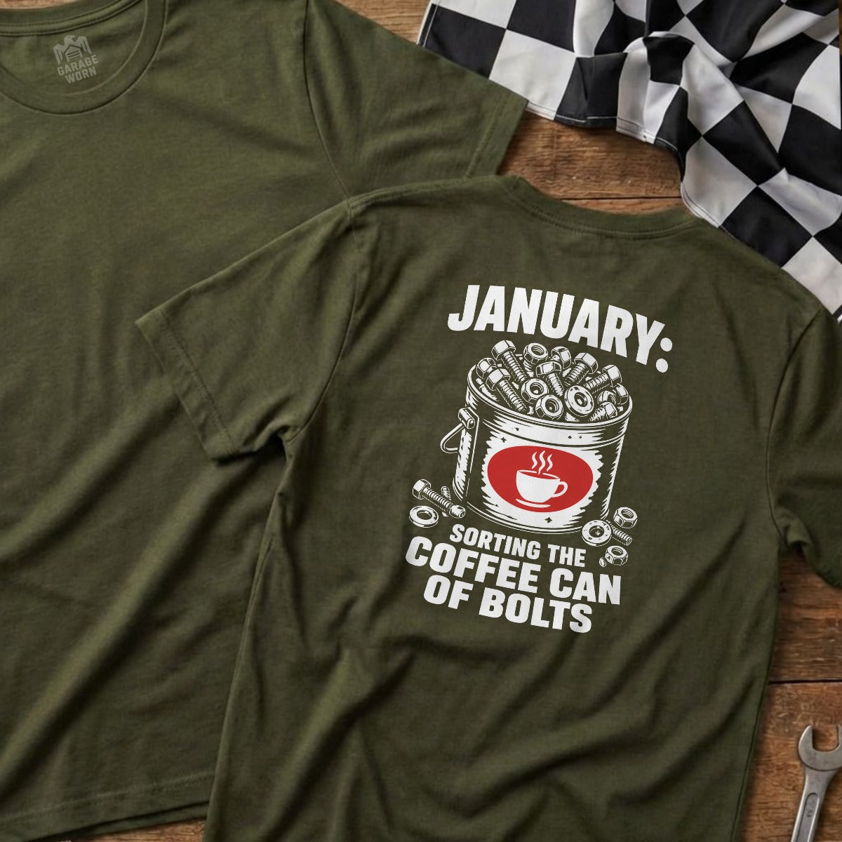 Military Green | Full Back