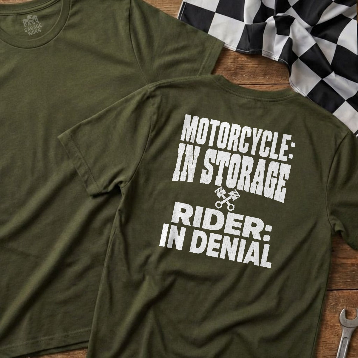 Military Green | Full Back
