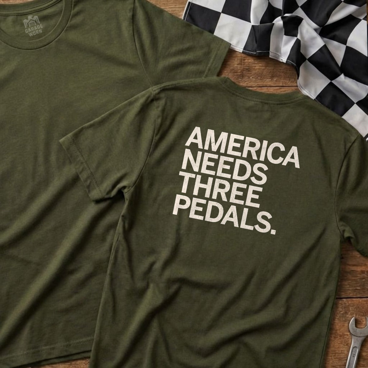 Military Green | Full Back