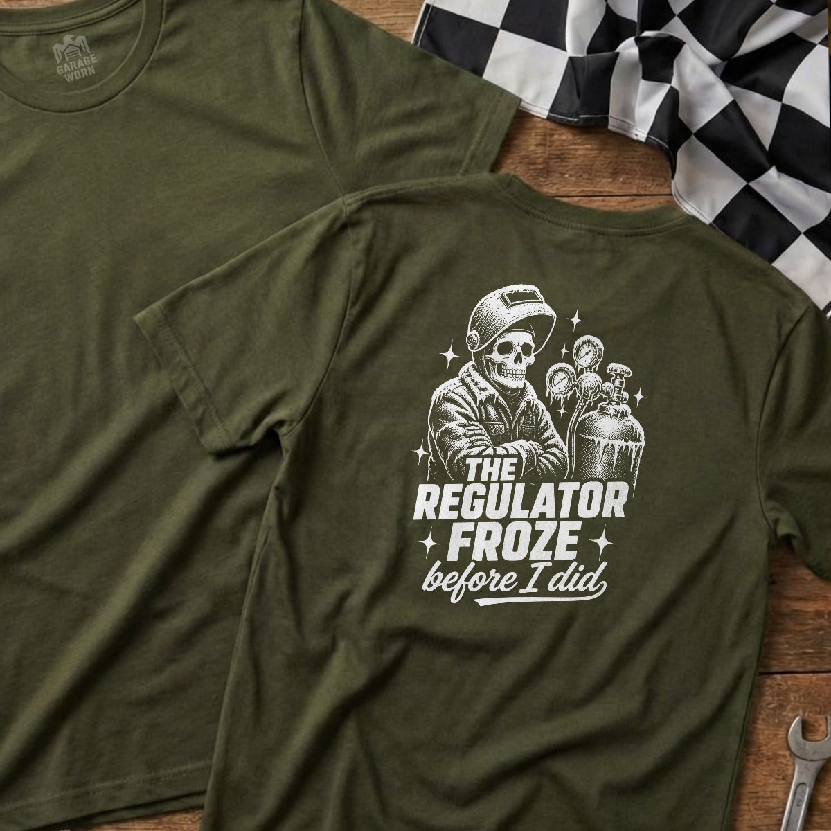 Military Green | Full Back