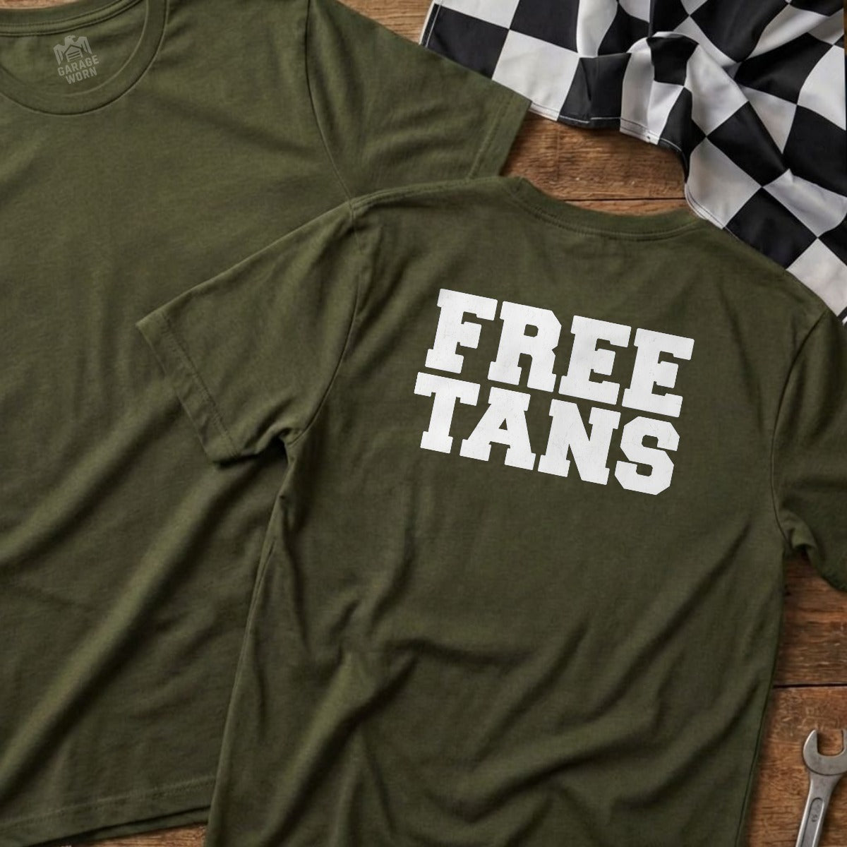 Military Green | Full Back