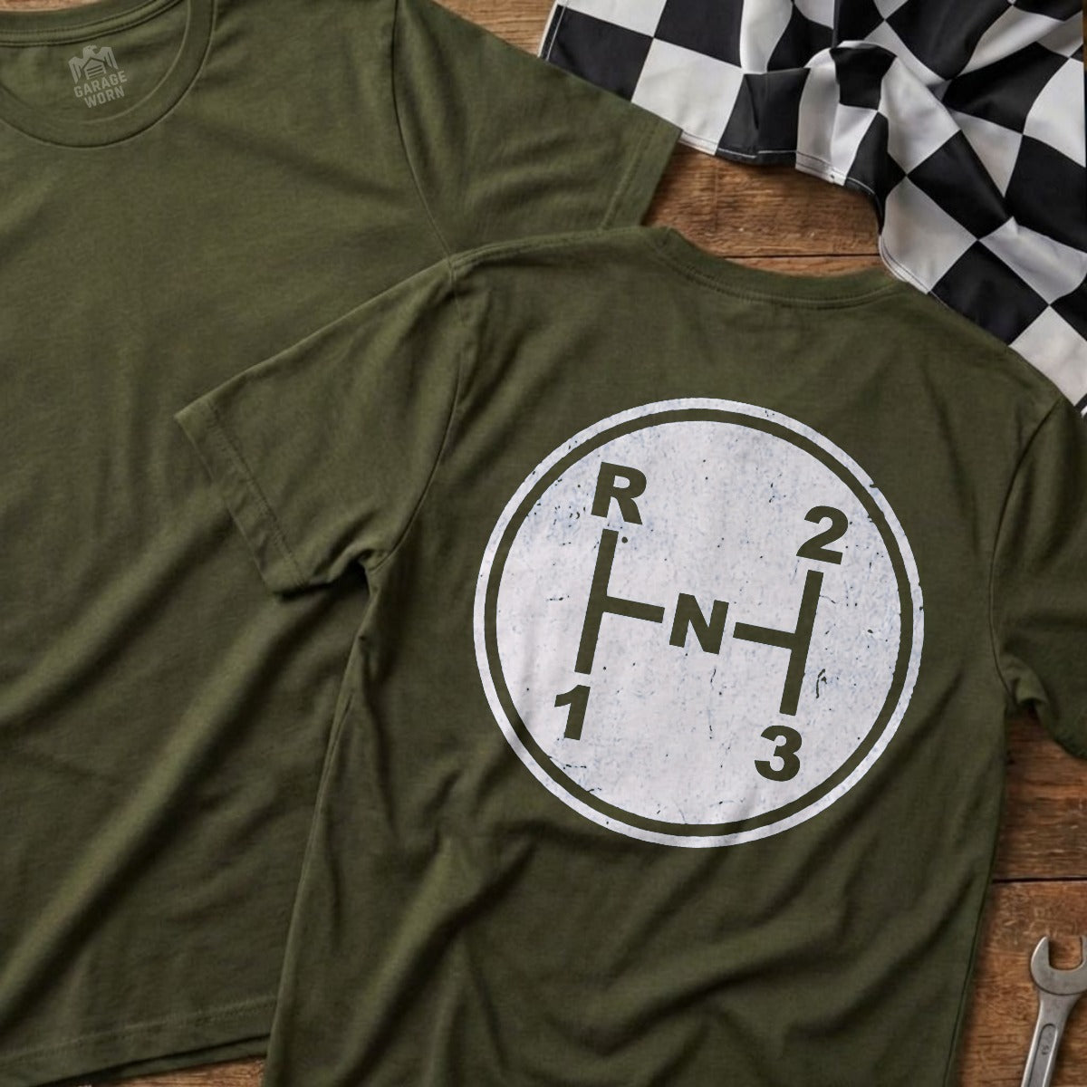Military Green | Full Back