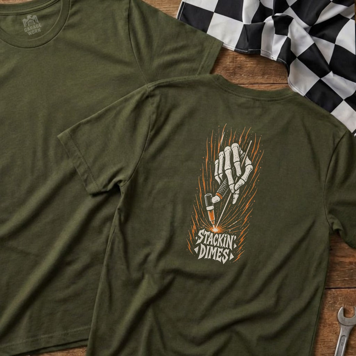 Military Green | Full Back
