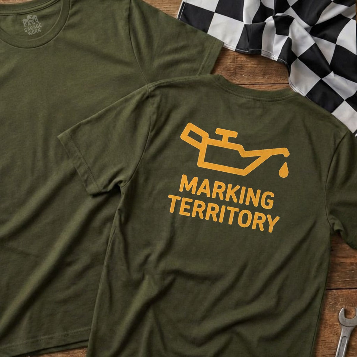 Military Green | Full Back