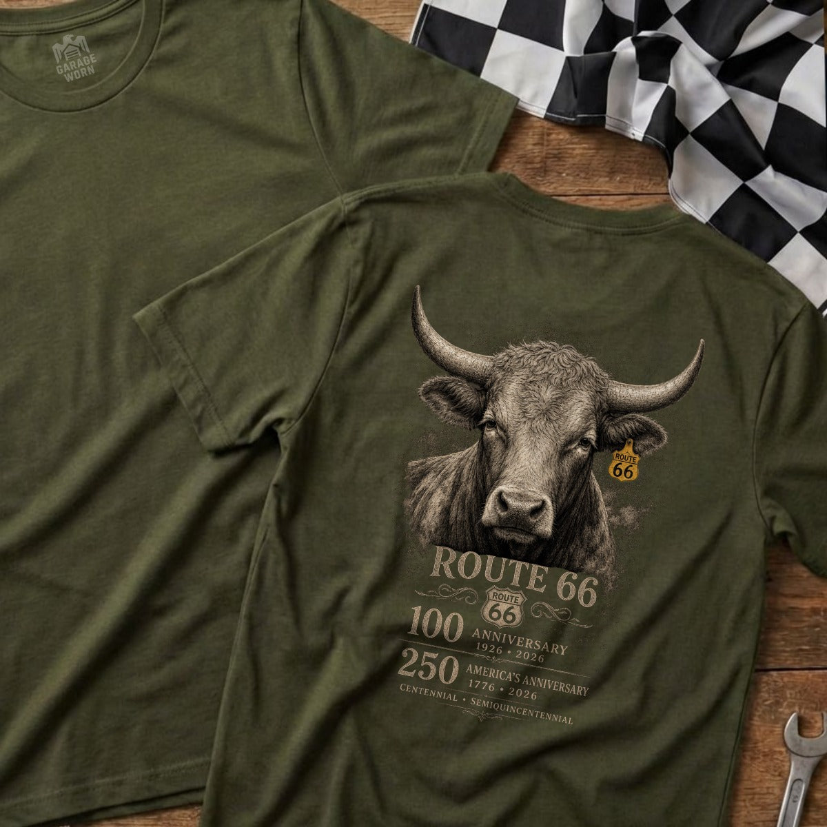 Military Green | Full Back