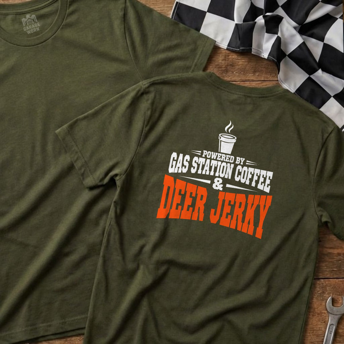 Military Green | Full Back