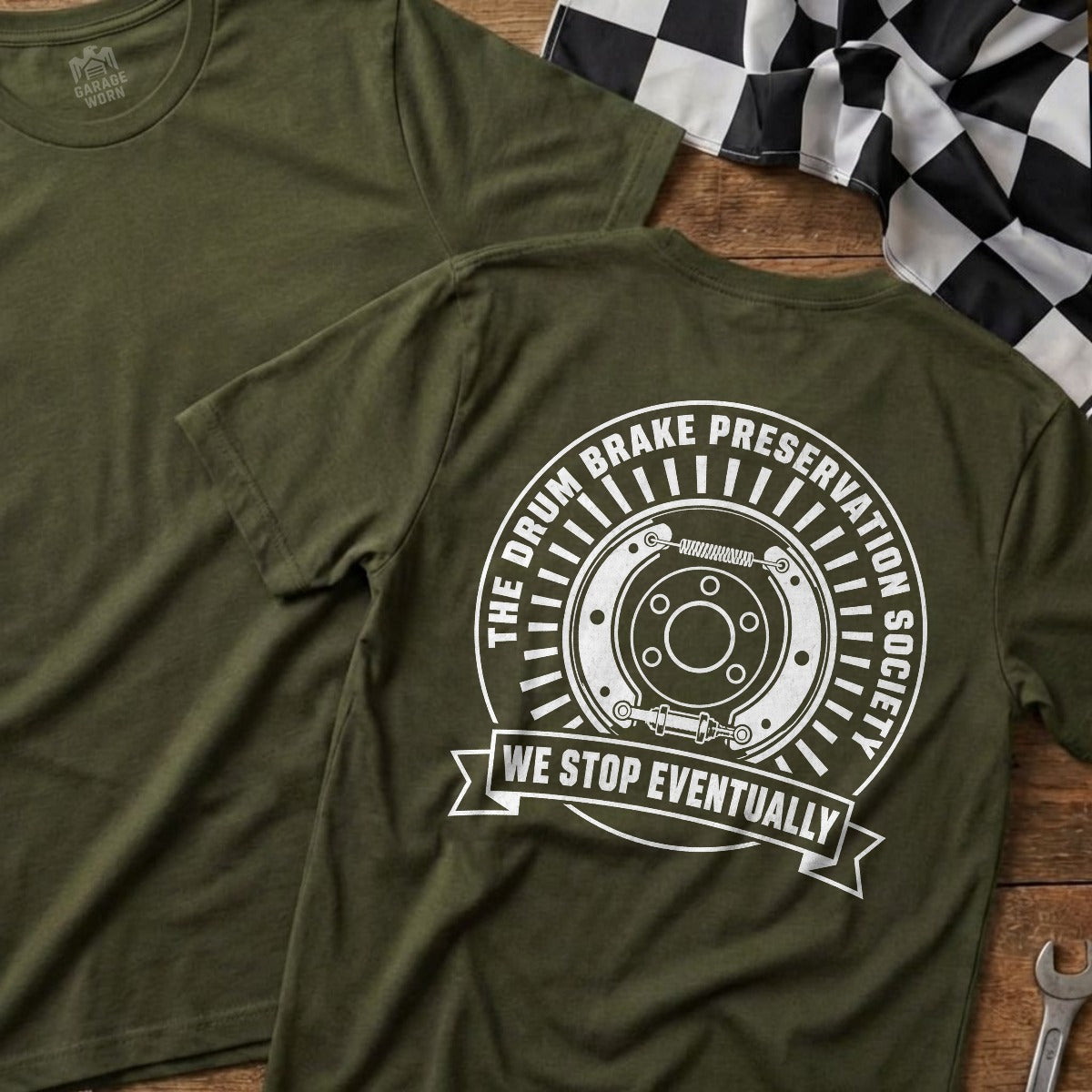 Military Green | Full Back