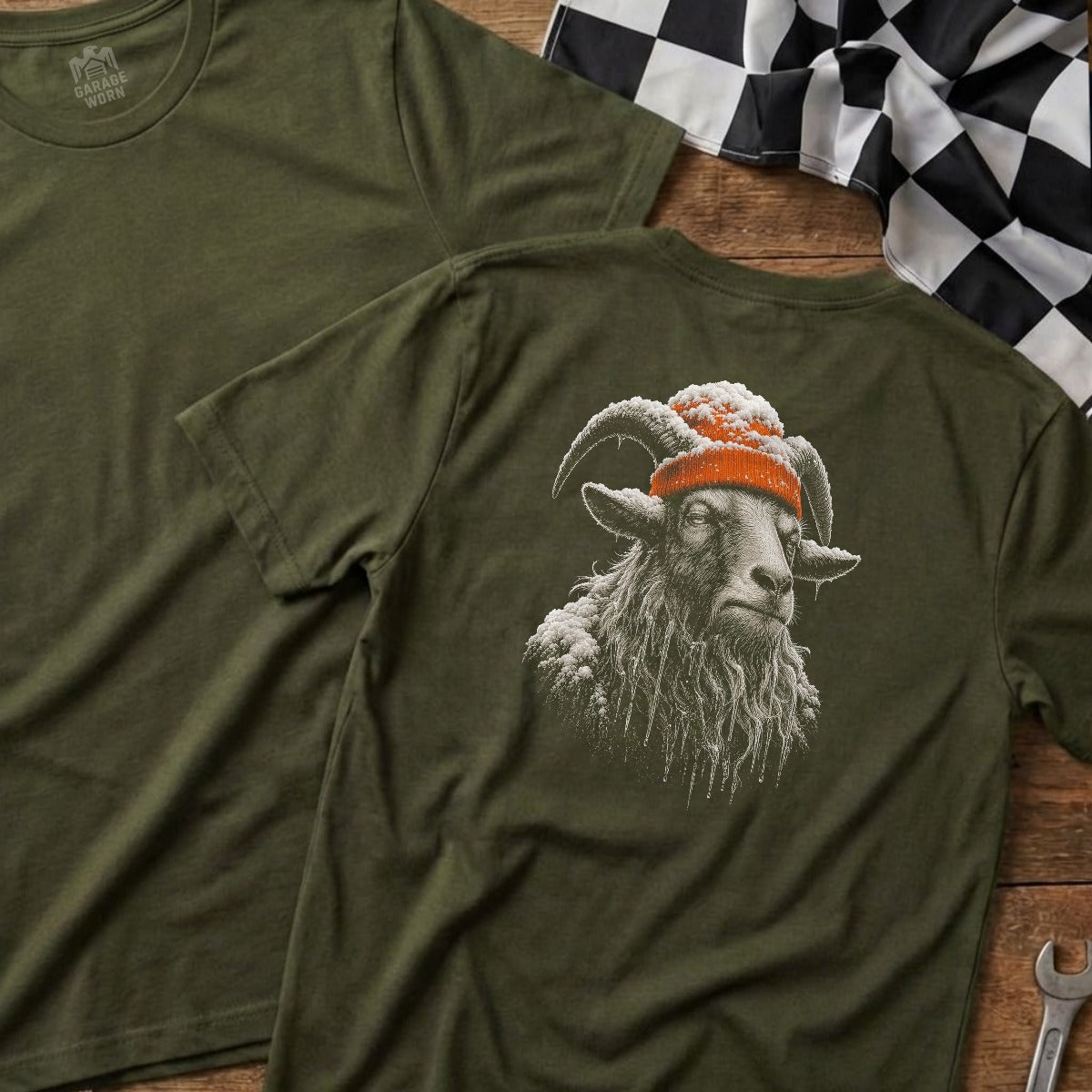 Military Green | Full Back