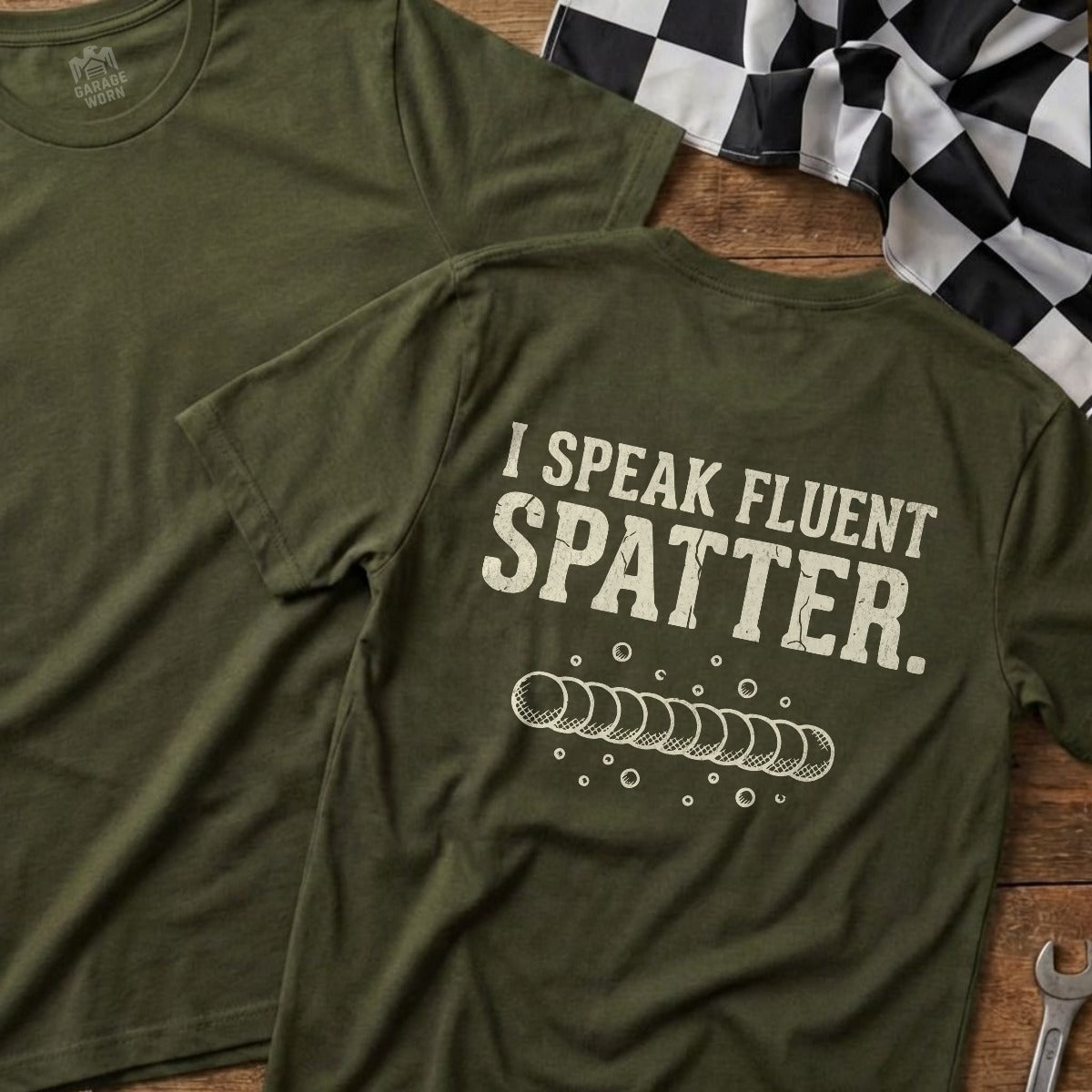 Military Green | Full Back