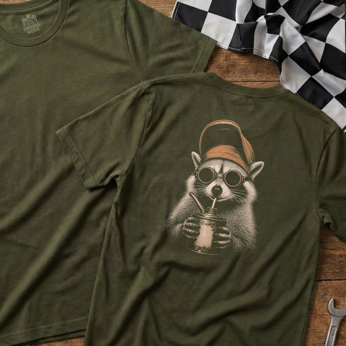 Military Green | Full Back