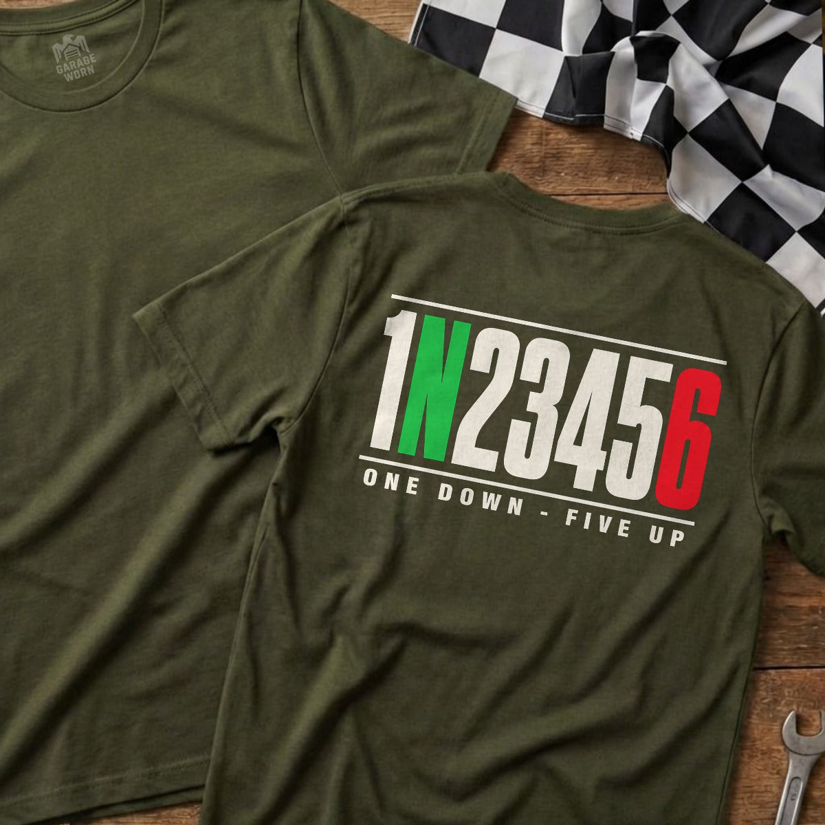 Military Green | Full Back