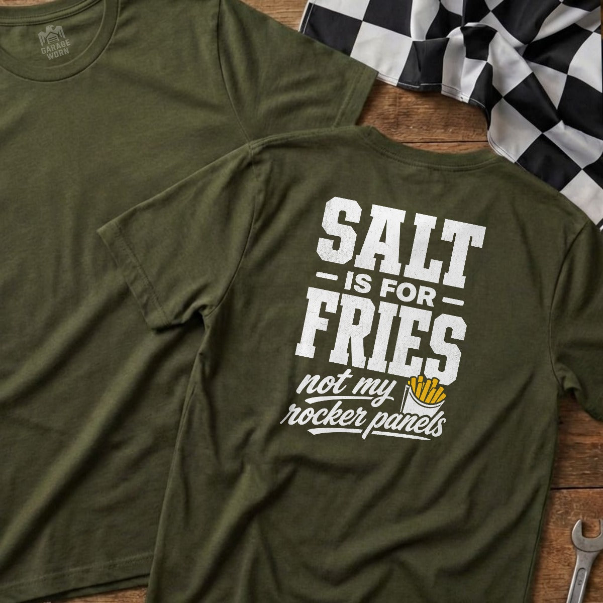 Military Green | Full Back