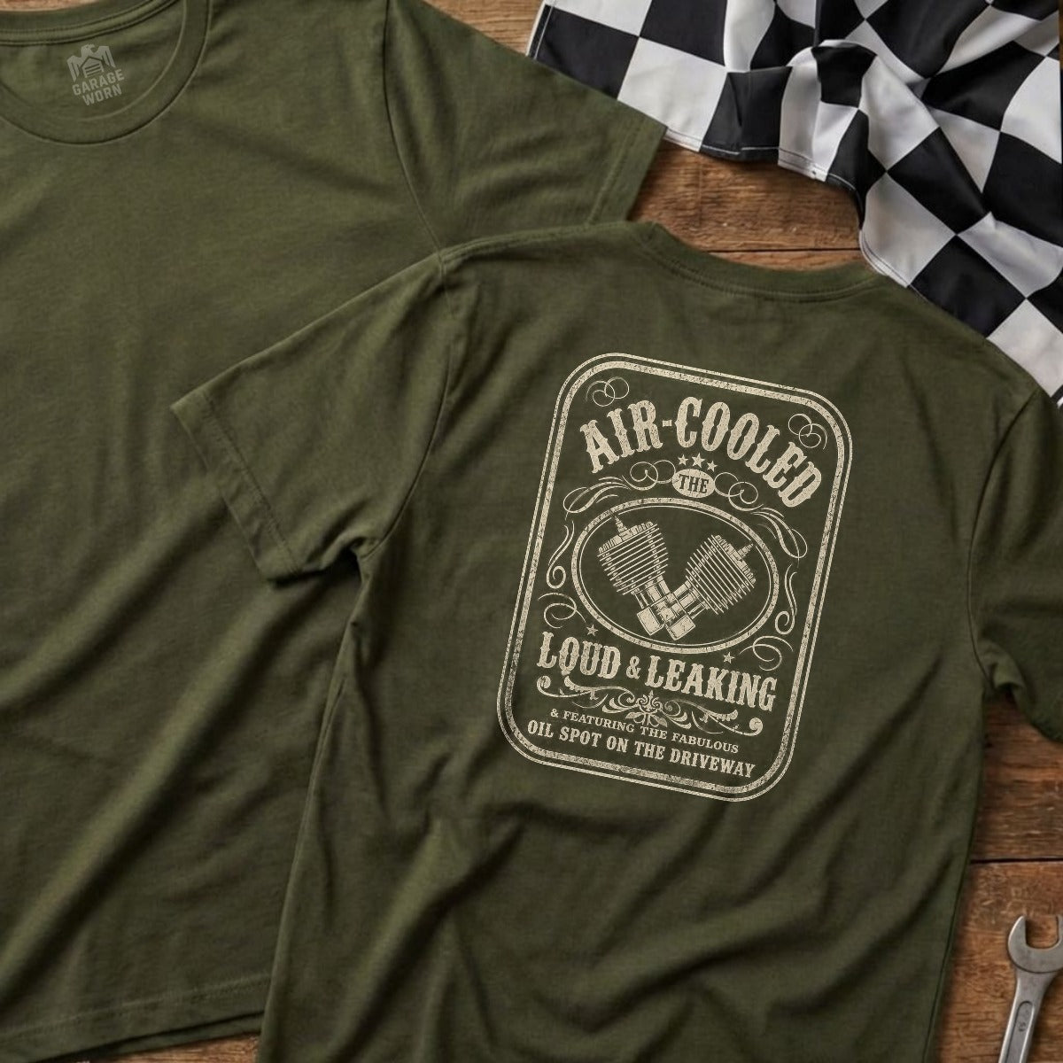 Military Green | Full Back