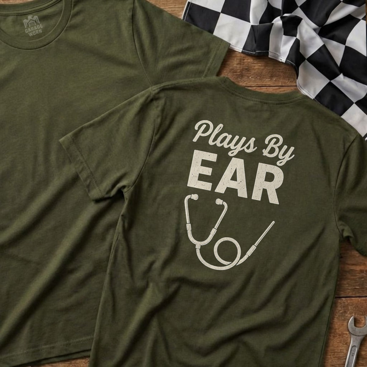 Military Green | Full Back