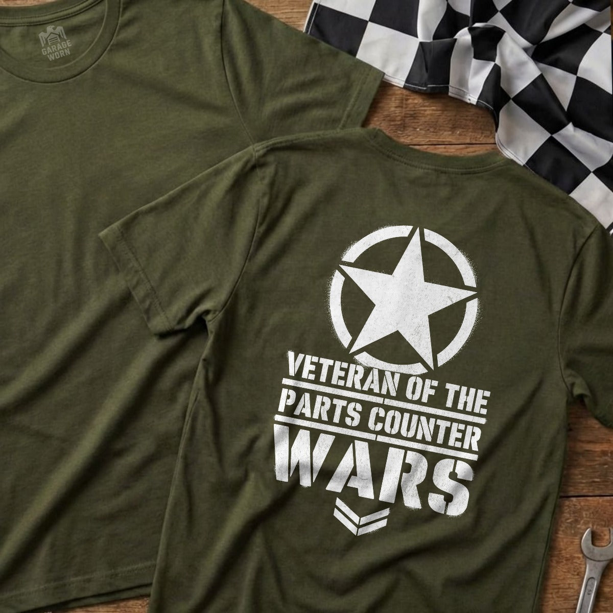 Military Green | Full Back