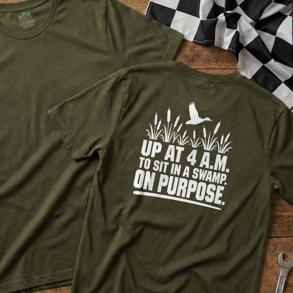 Military Green | Full Back
