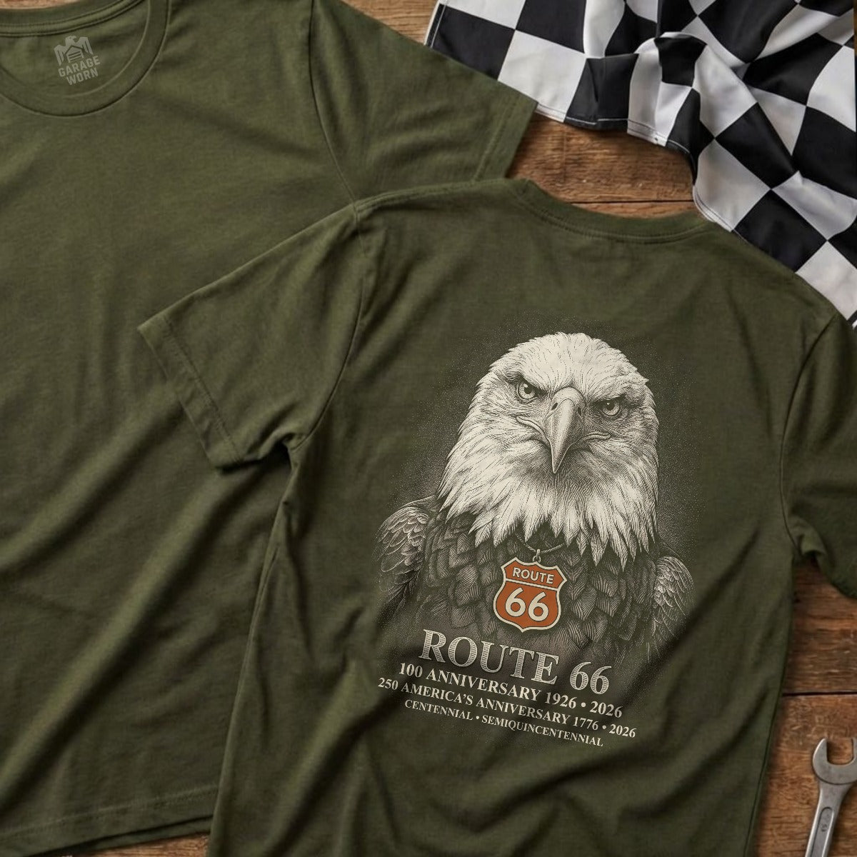Military Green | Full Back