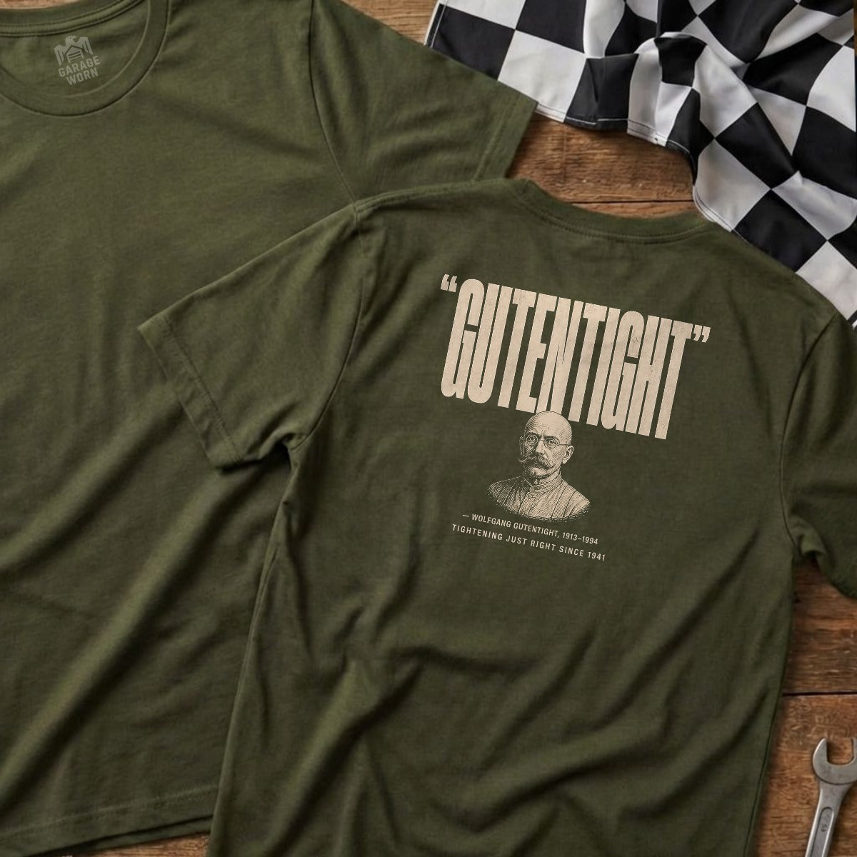 Military Green | Full Back