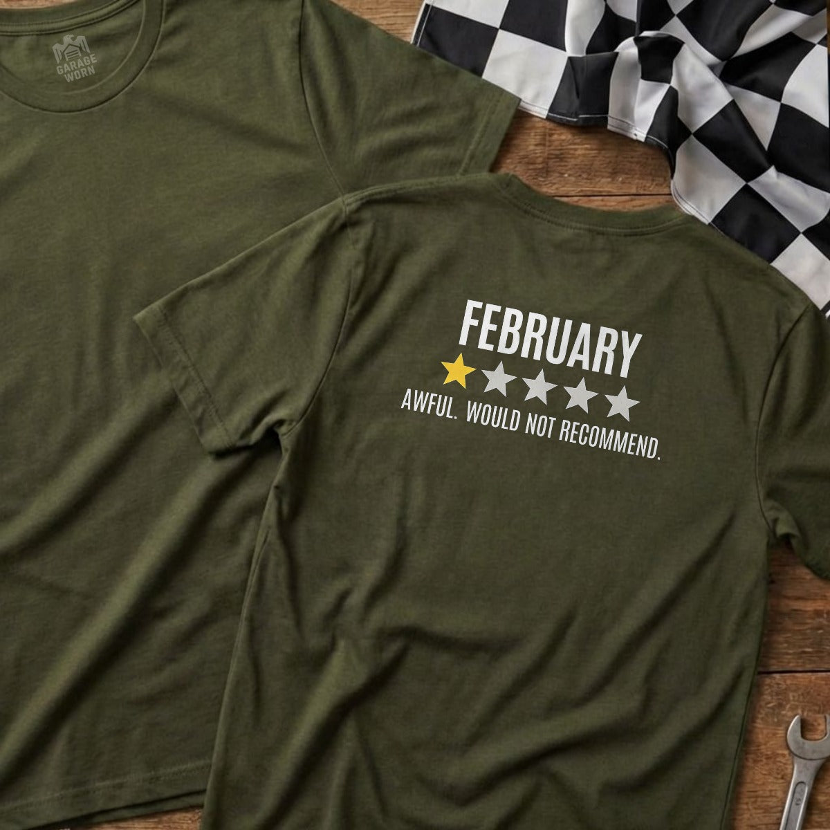 Military Green | Full Back