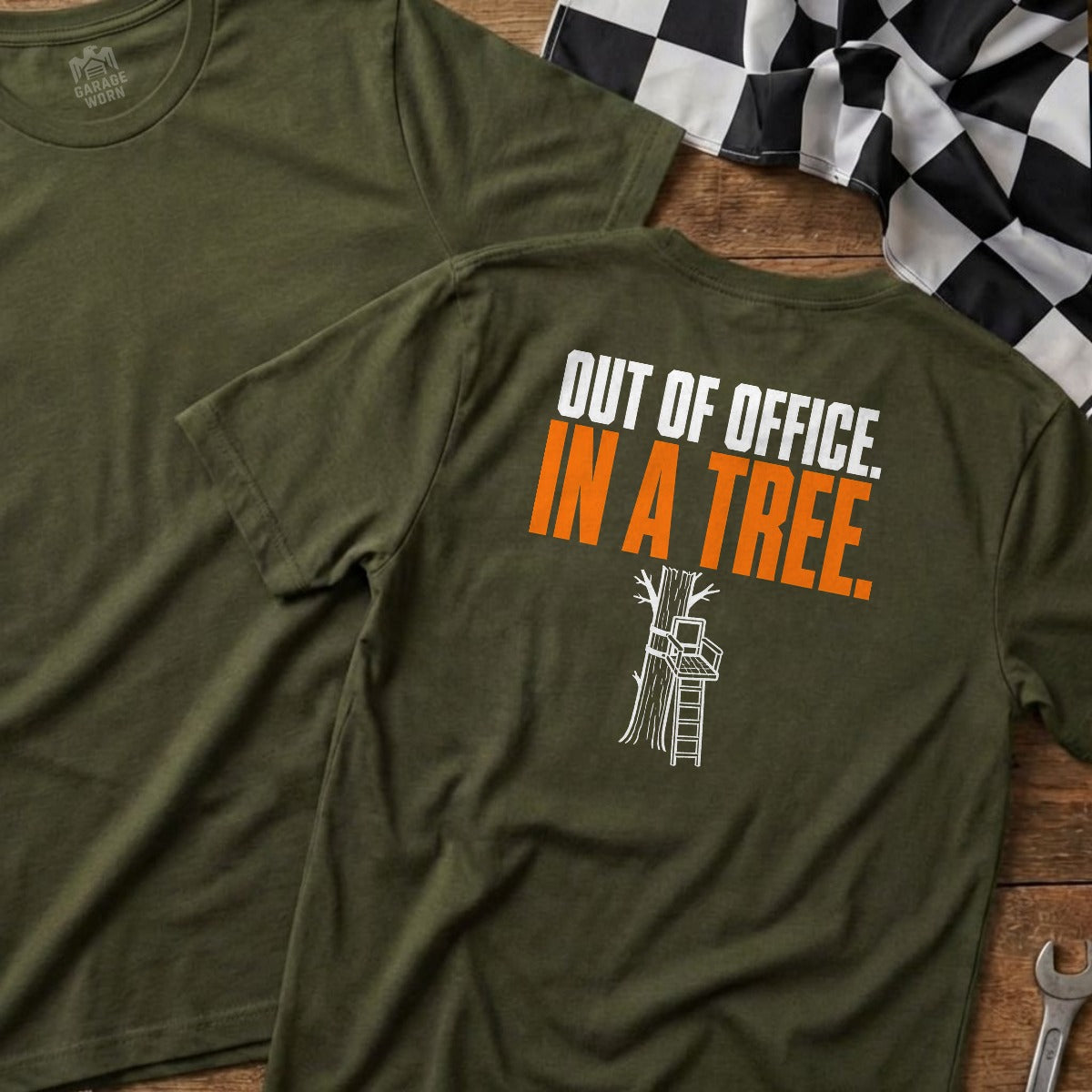Military Green | Full Back