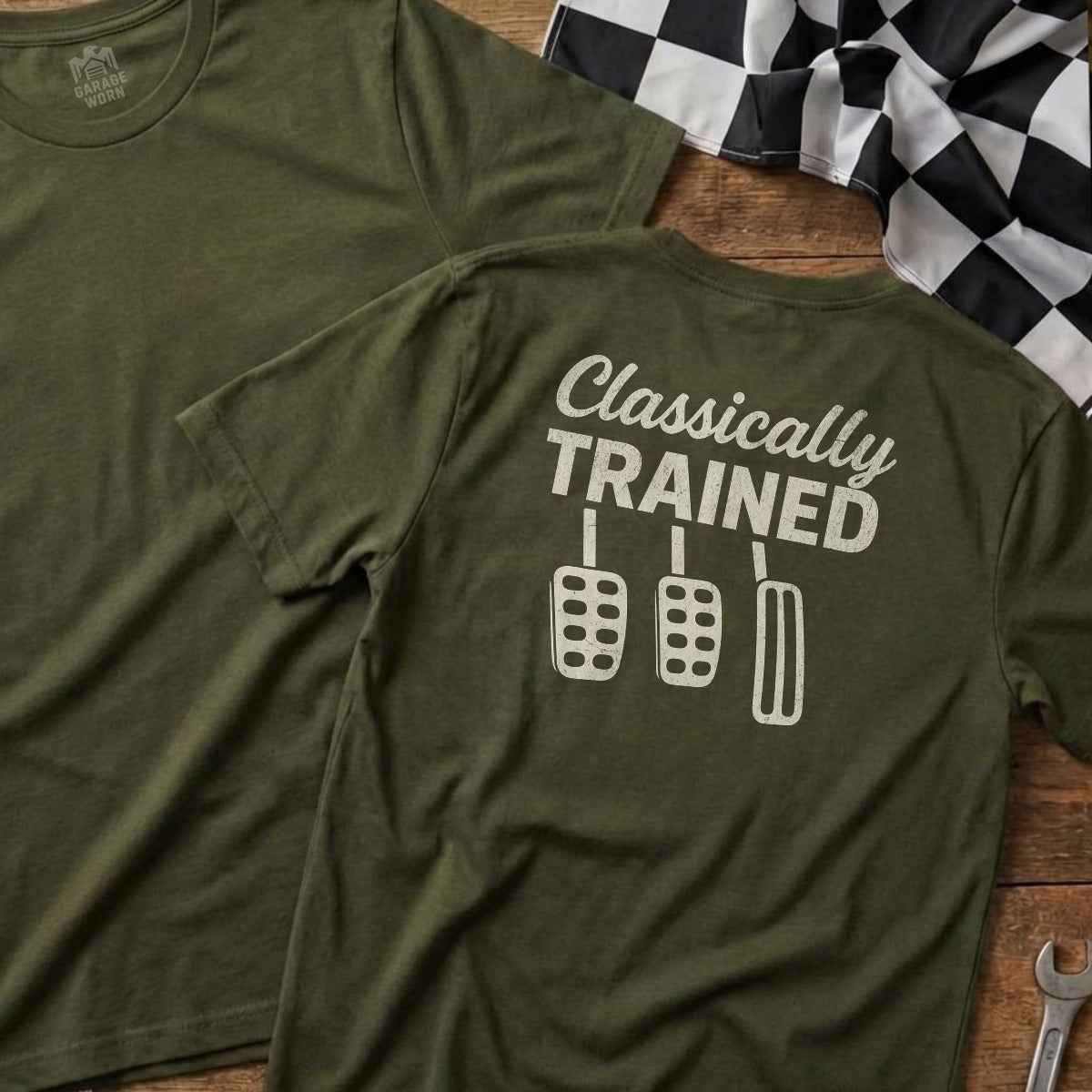Military Green | Full Back