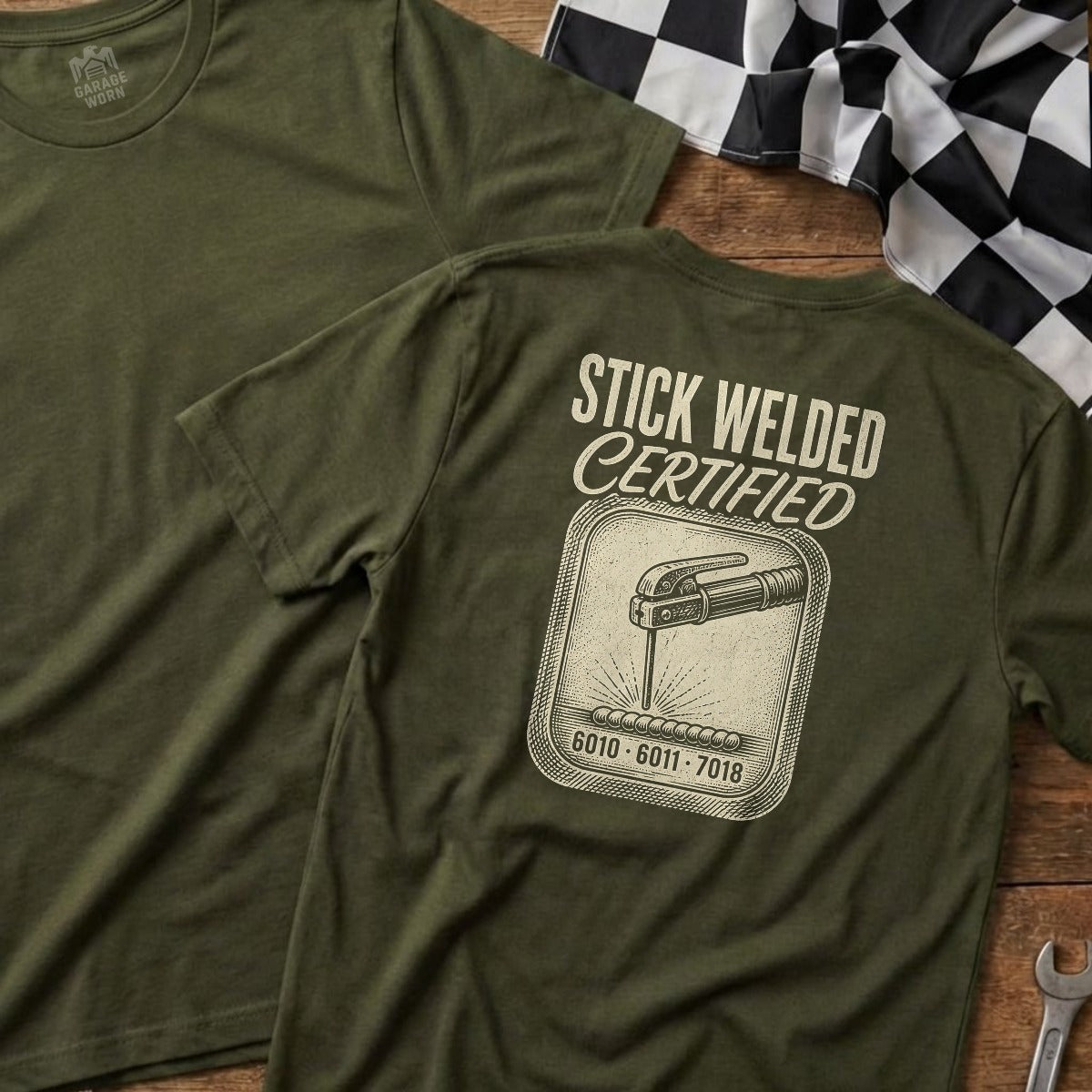 Military Green | Full Back