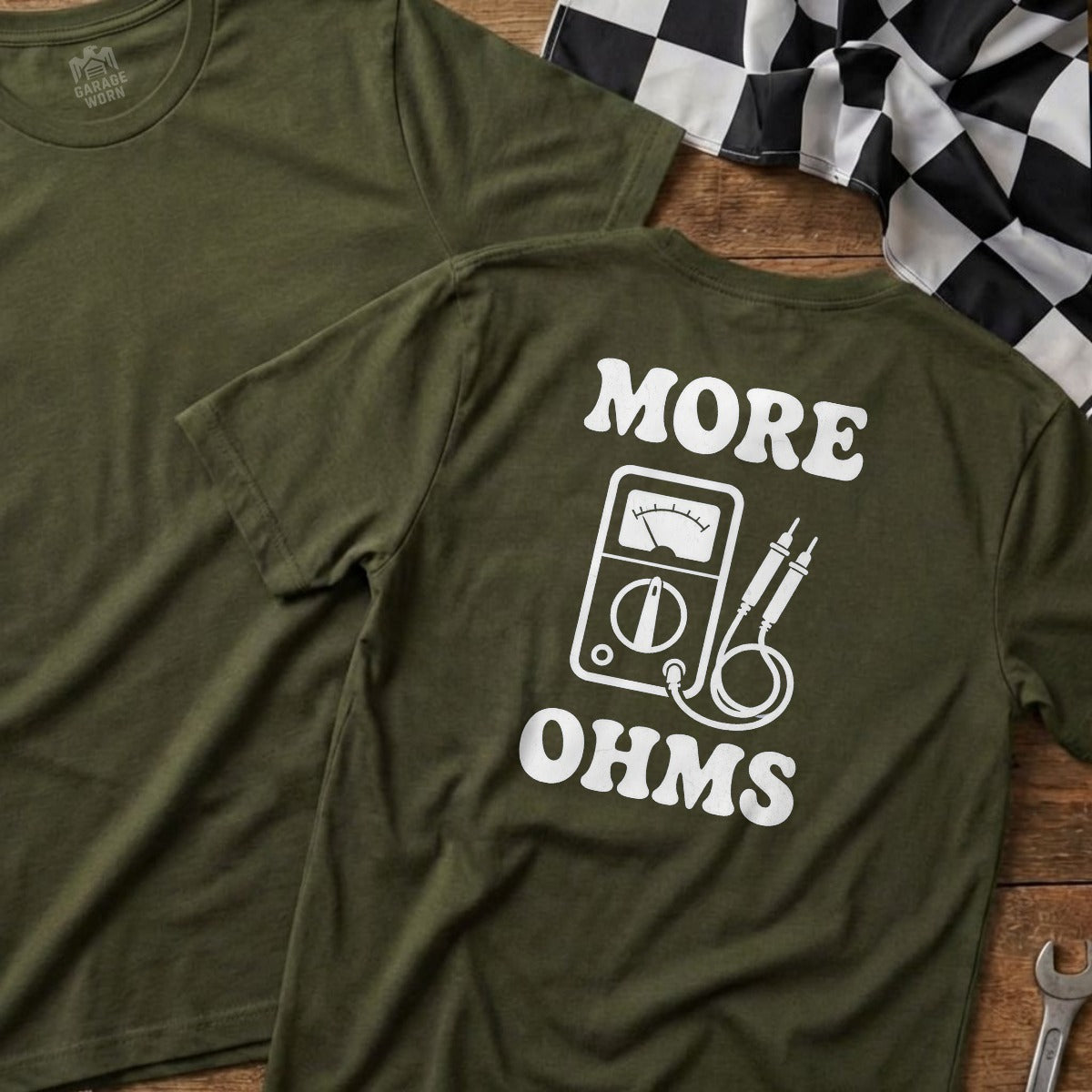 Military Green | Full Back