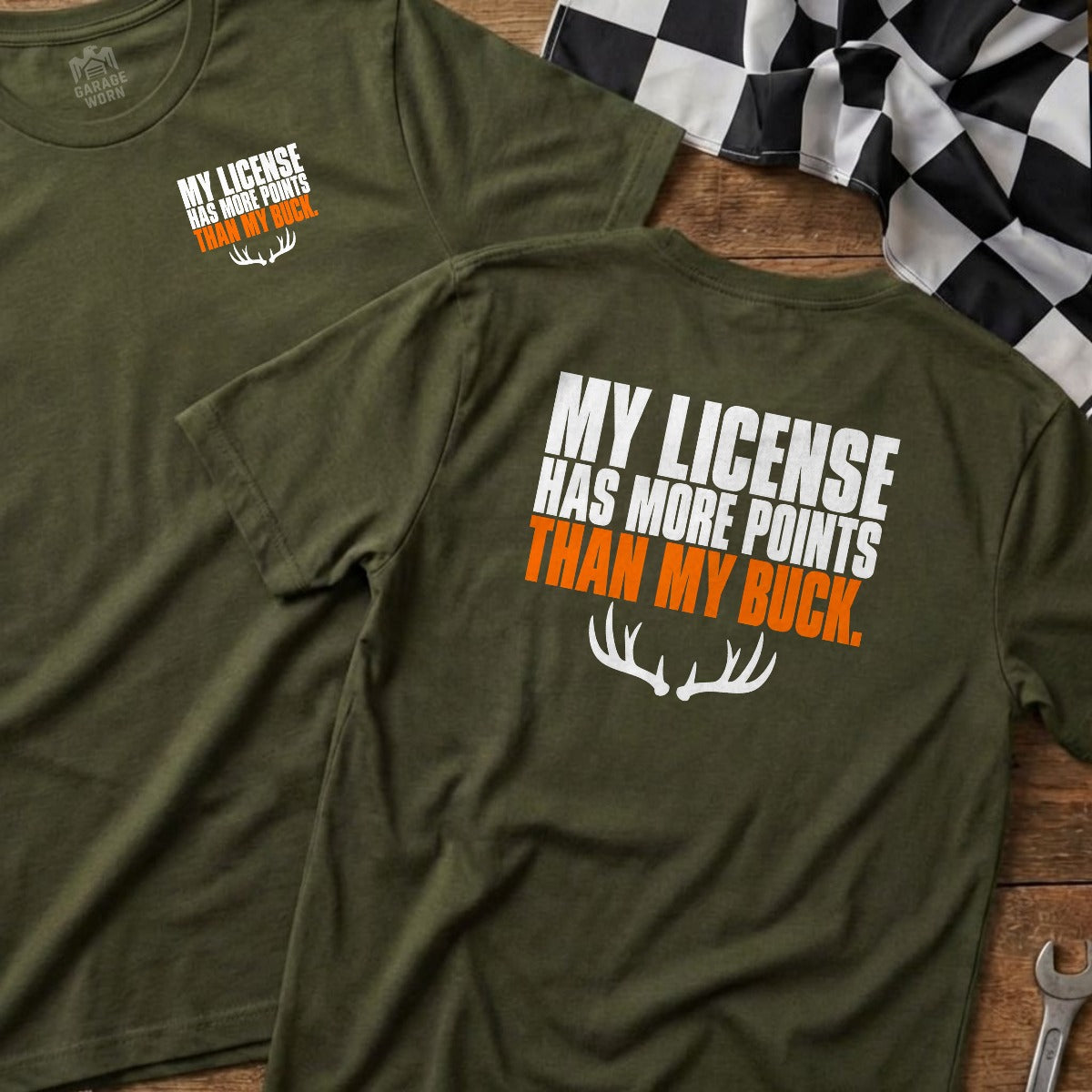 Military Green | Left Chest + Back (refreshed)