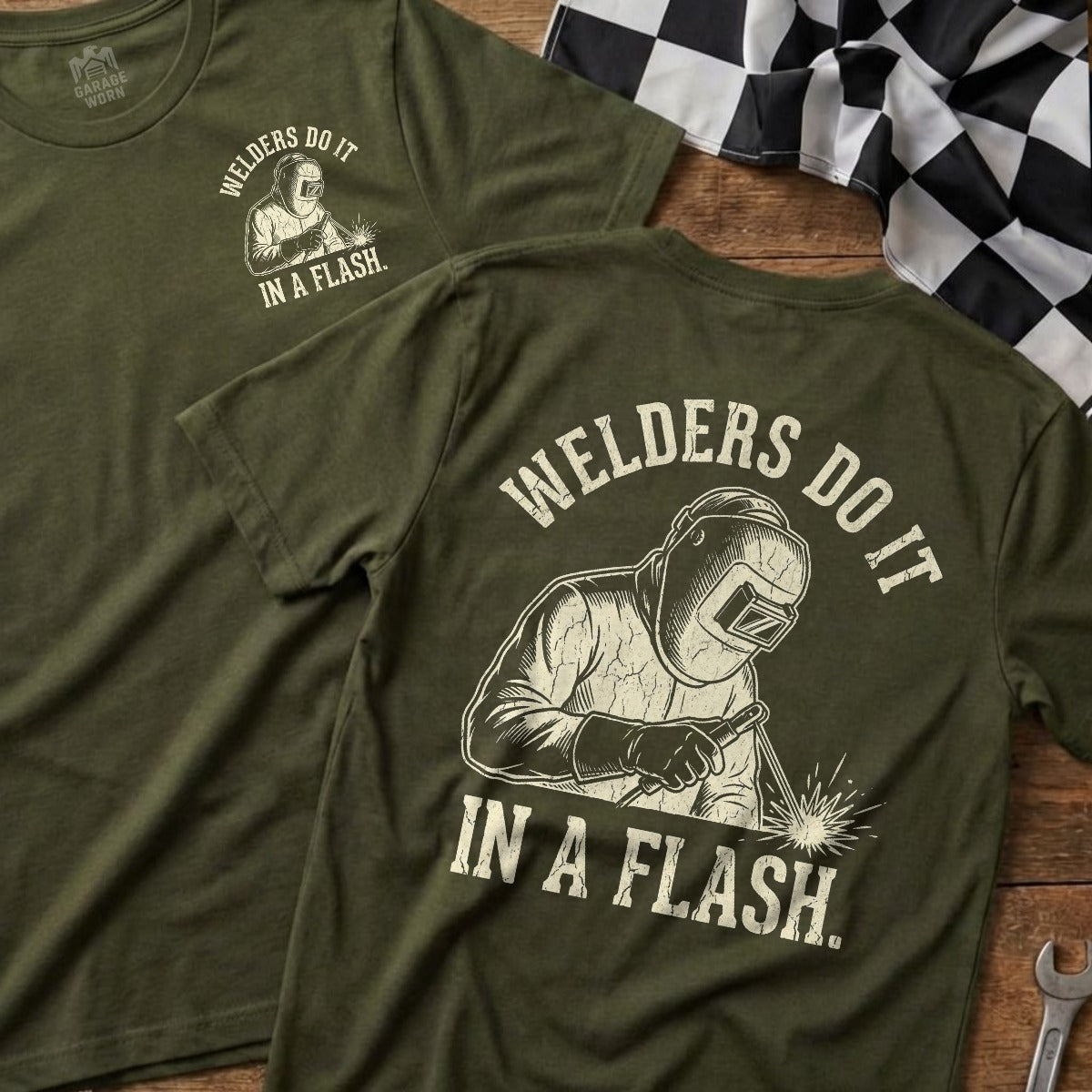 Military Green | Left Chest + Back (refreshed)