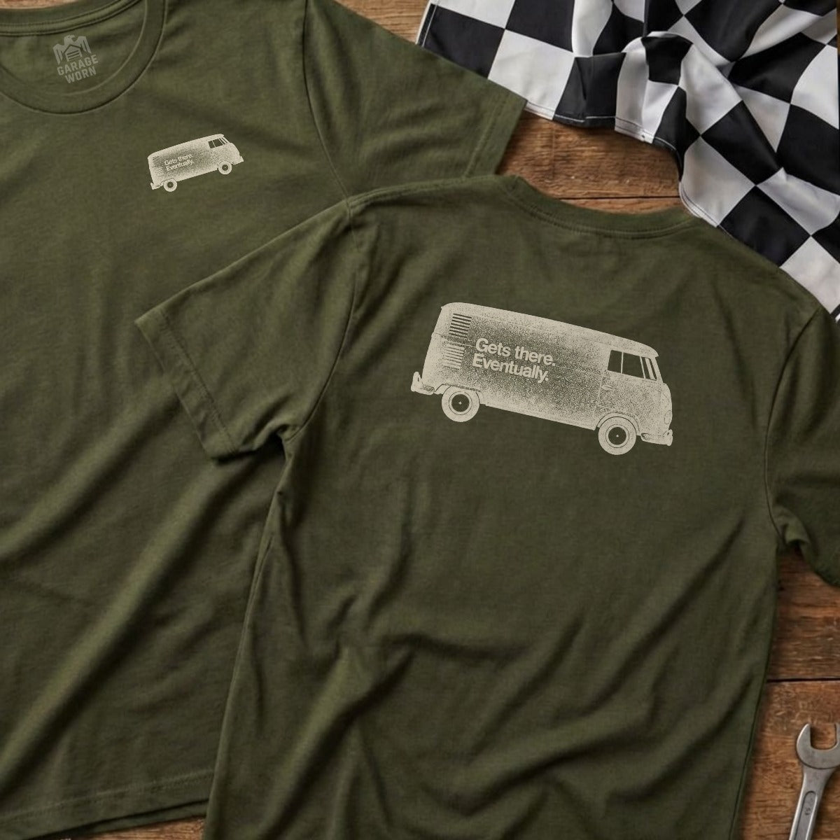 Military Green | Left Chest + Back (refreshed)