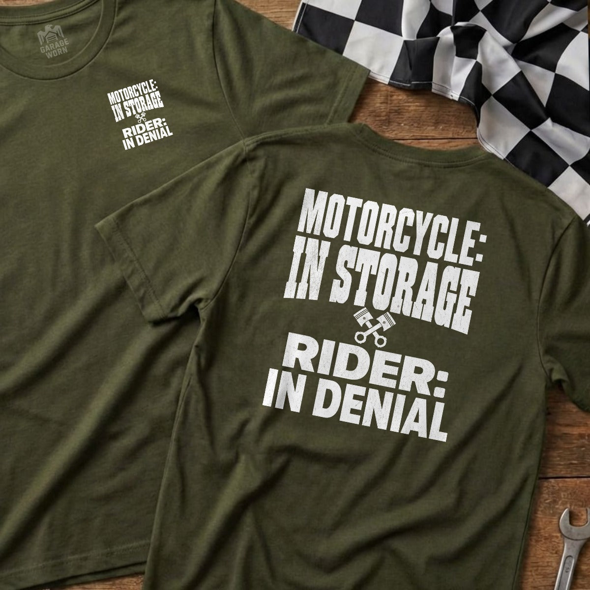 Military Green | Left Chest + Back (refreshed)
