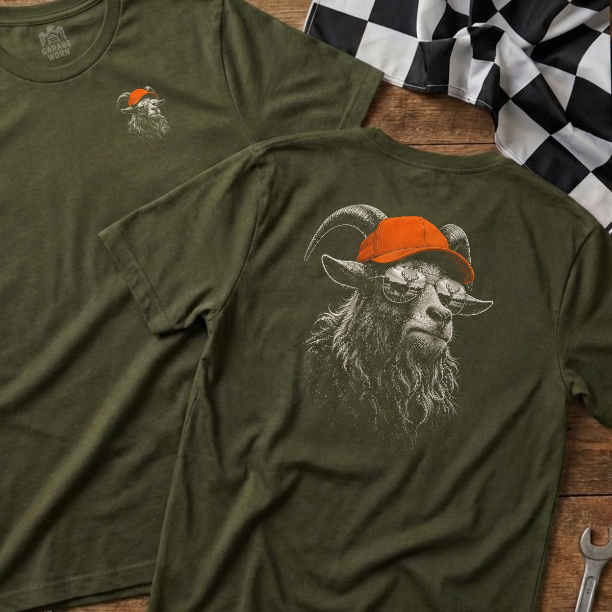 Military Green | Left Chest + Back (refreshed)