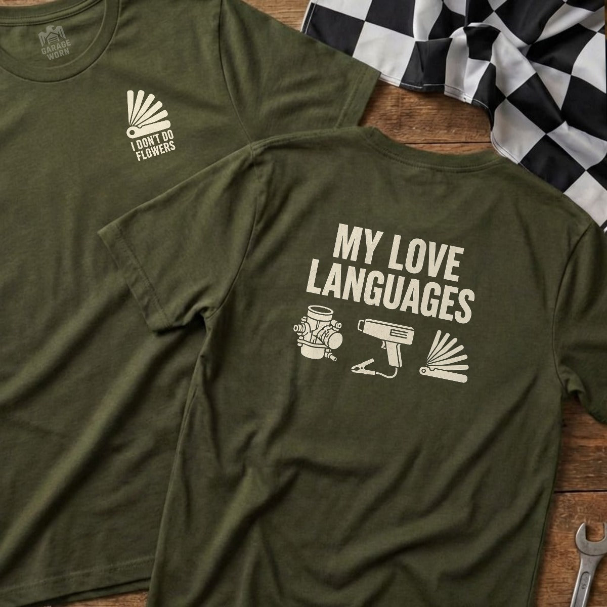 Military Green | Left Chest + Back (refreshed)