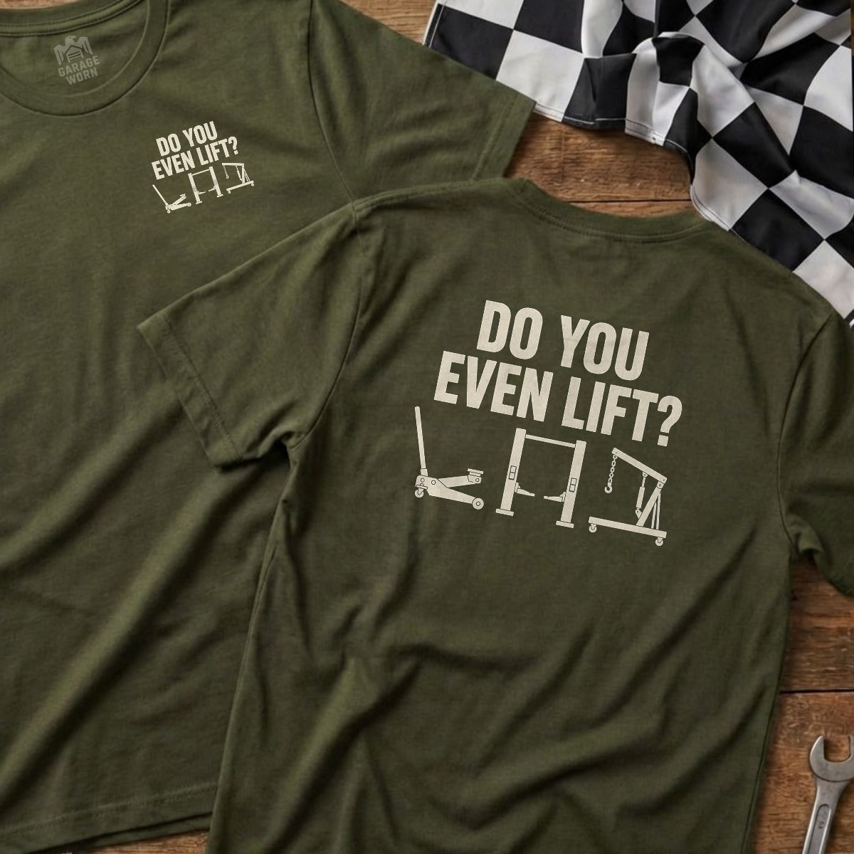 Military Green | Left Chest + Back (refreshed)