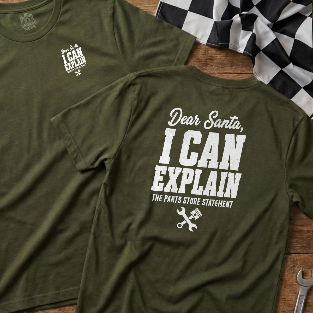 Military Green | Left Chest + Back (refreshed)