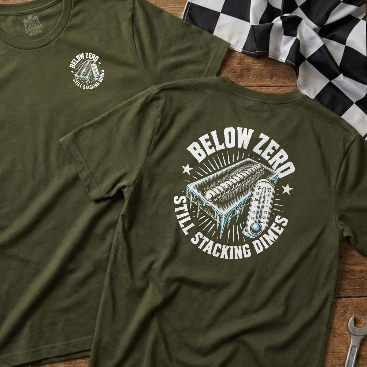 Military Green | Left Chest + Back (refreshed)
