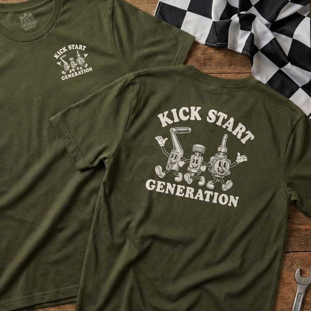 Military Green | Left Chest + Back (refreshed)