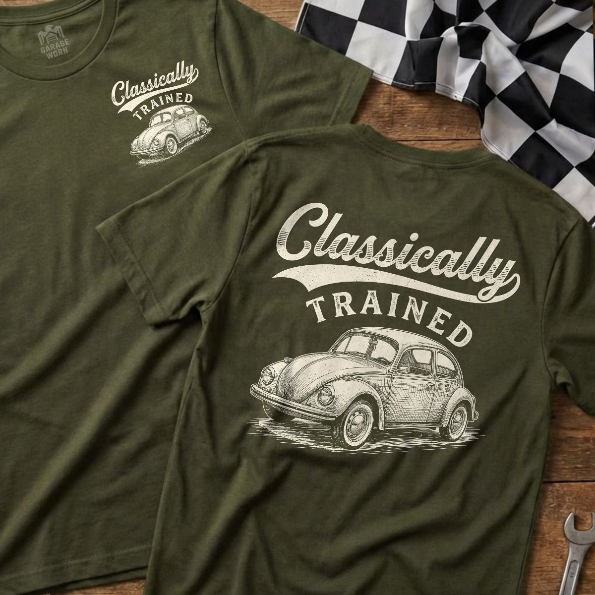 Military Green | Left Chest + Back (refreshed)