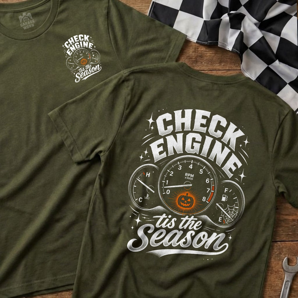 Military Green | Left Chest + Back (refreshed)