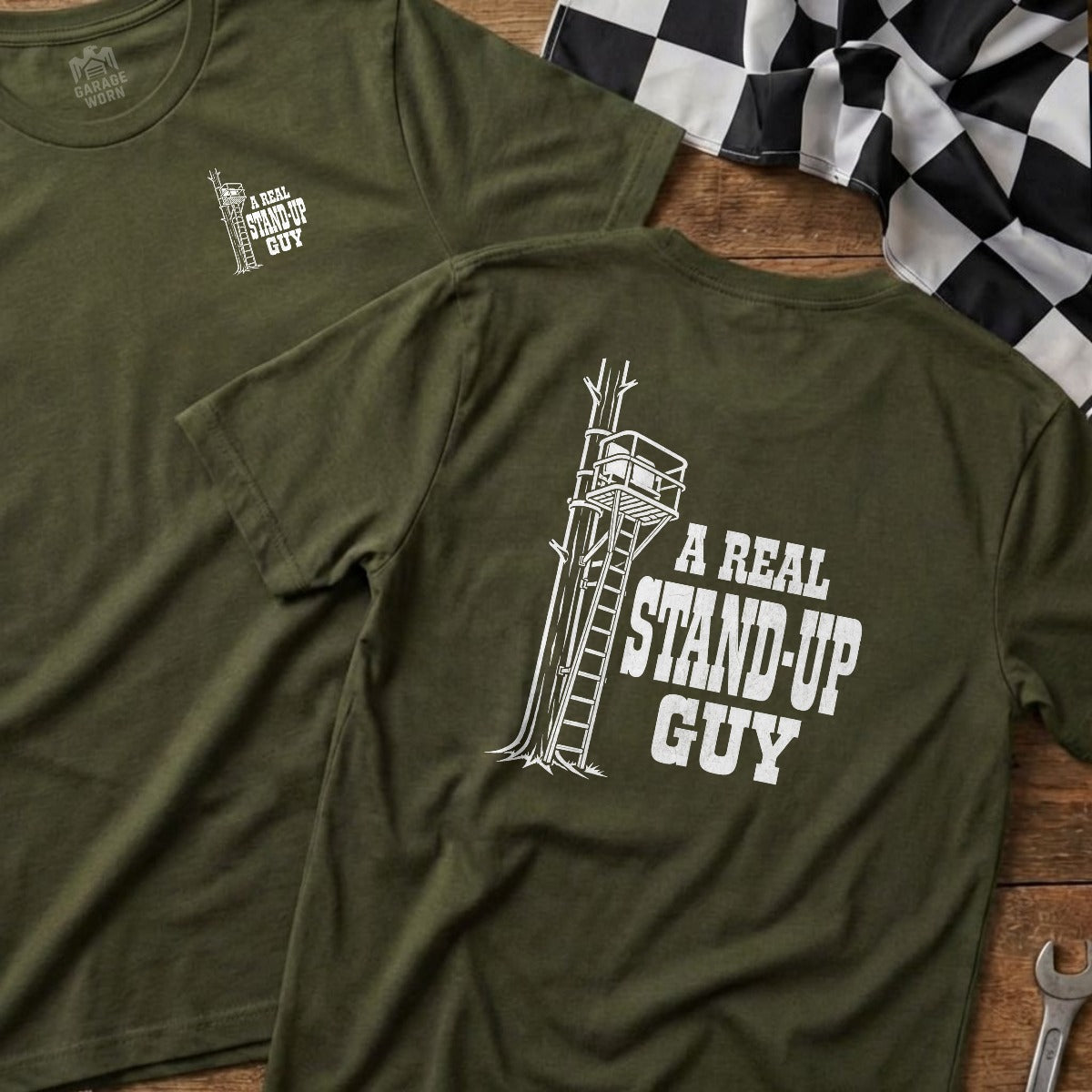 Military Green | Left Chest + Back (refreshed)