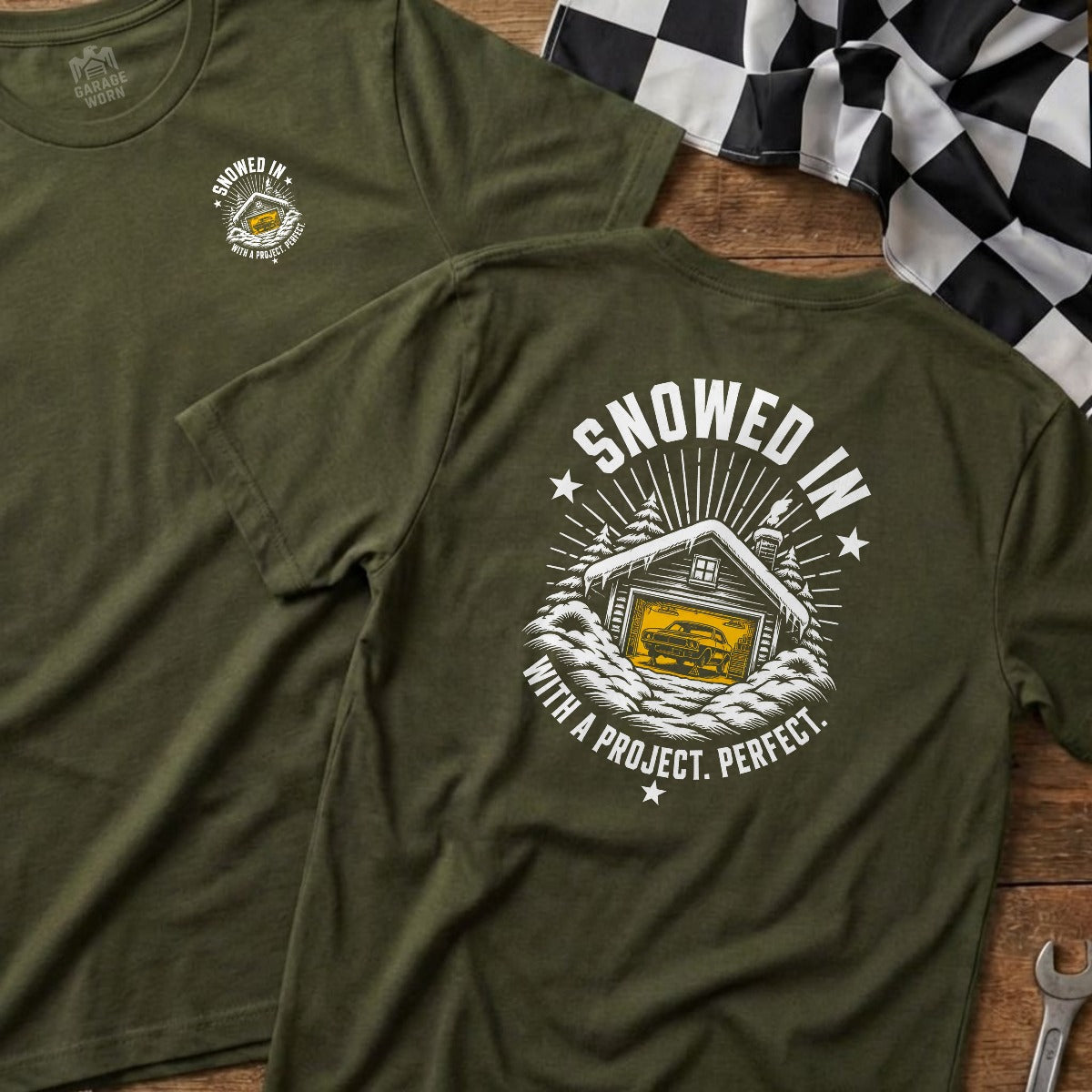 Military Green | Left Chest + Back (refreshed)