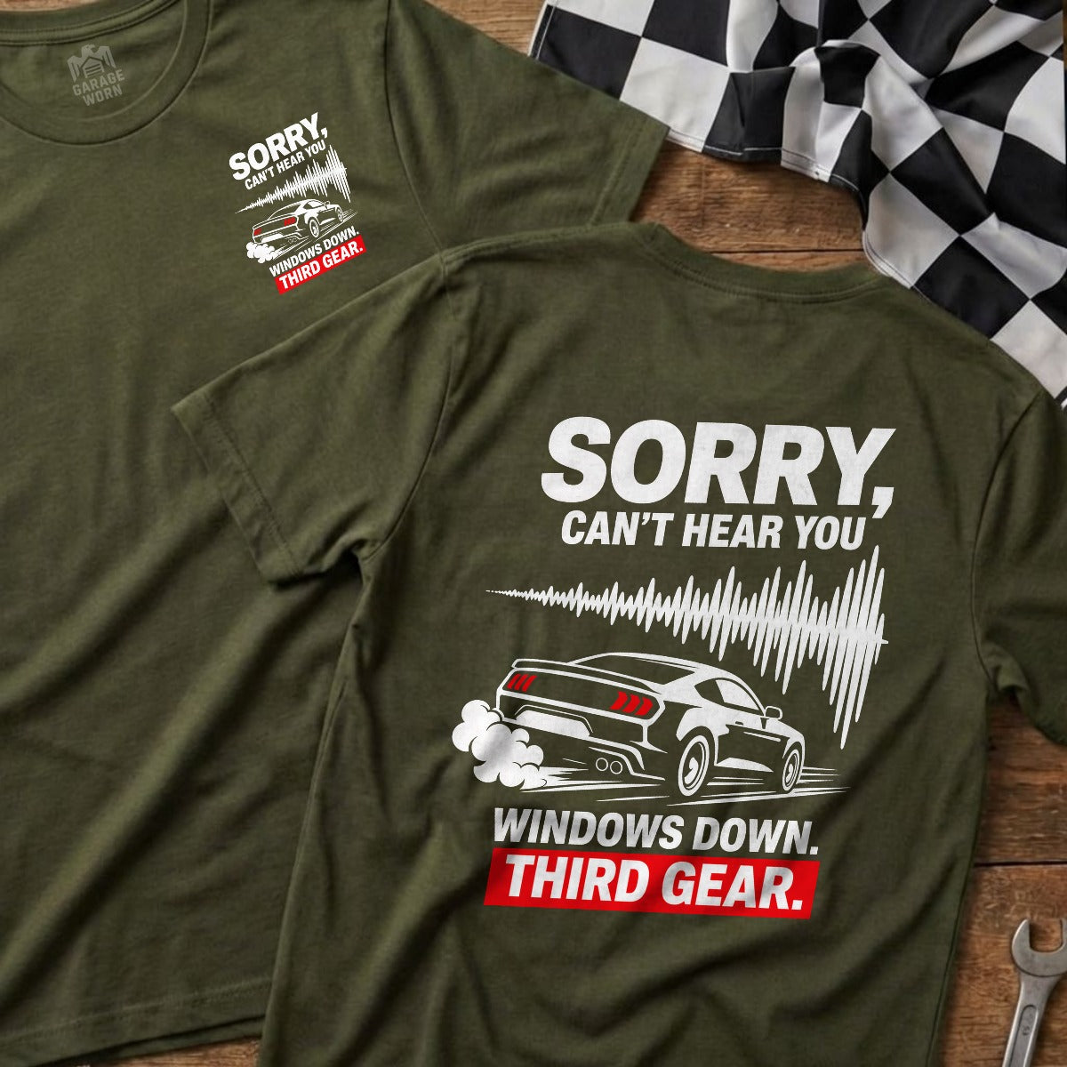 Military Green | Left Chest + Back (refreshed)