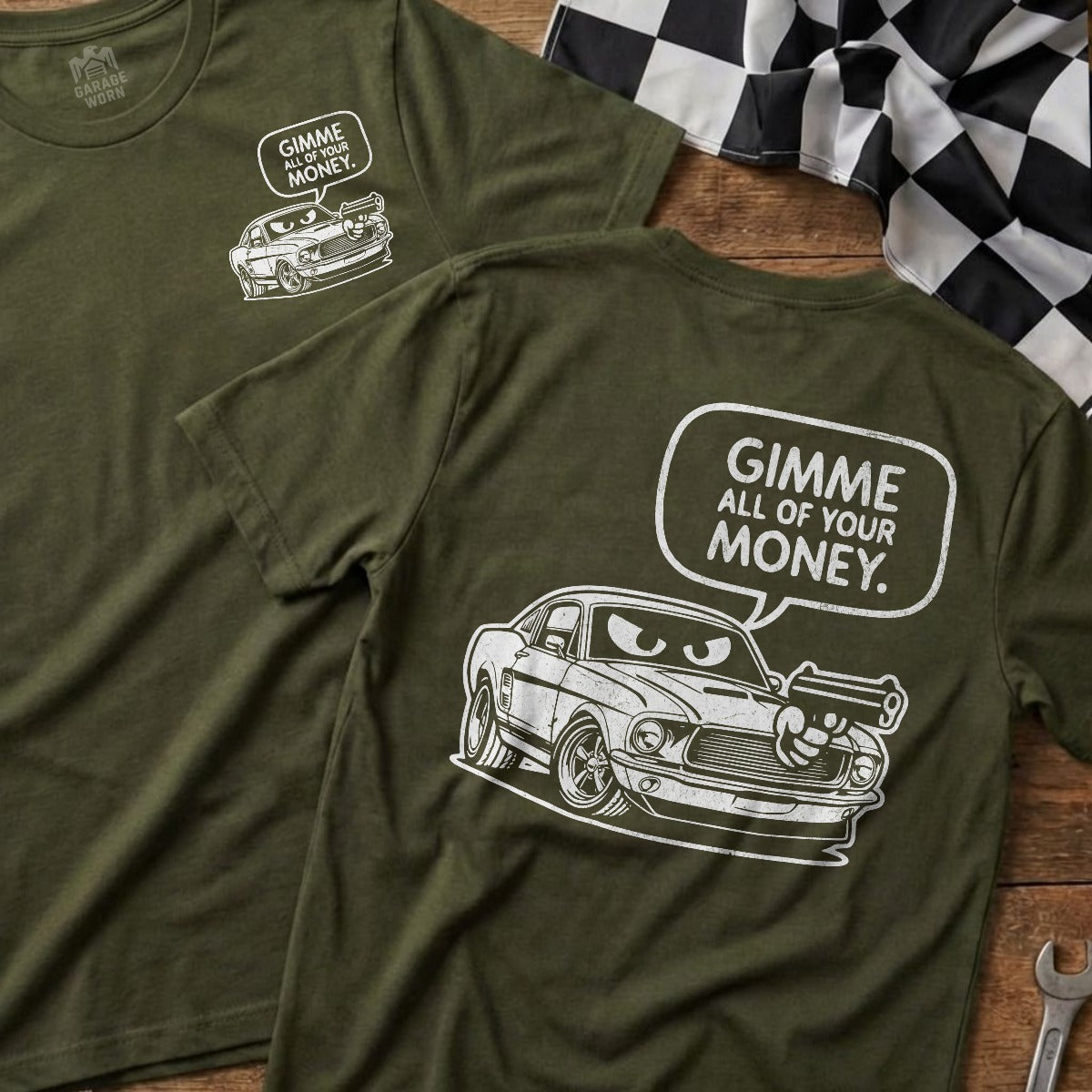 Military Green | Left Chest + Back (refreshed)
